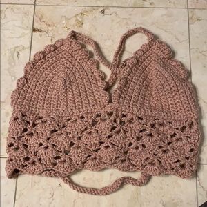 crochet bralette